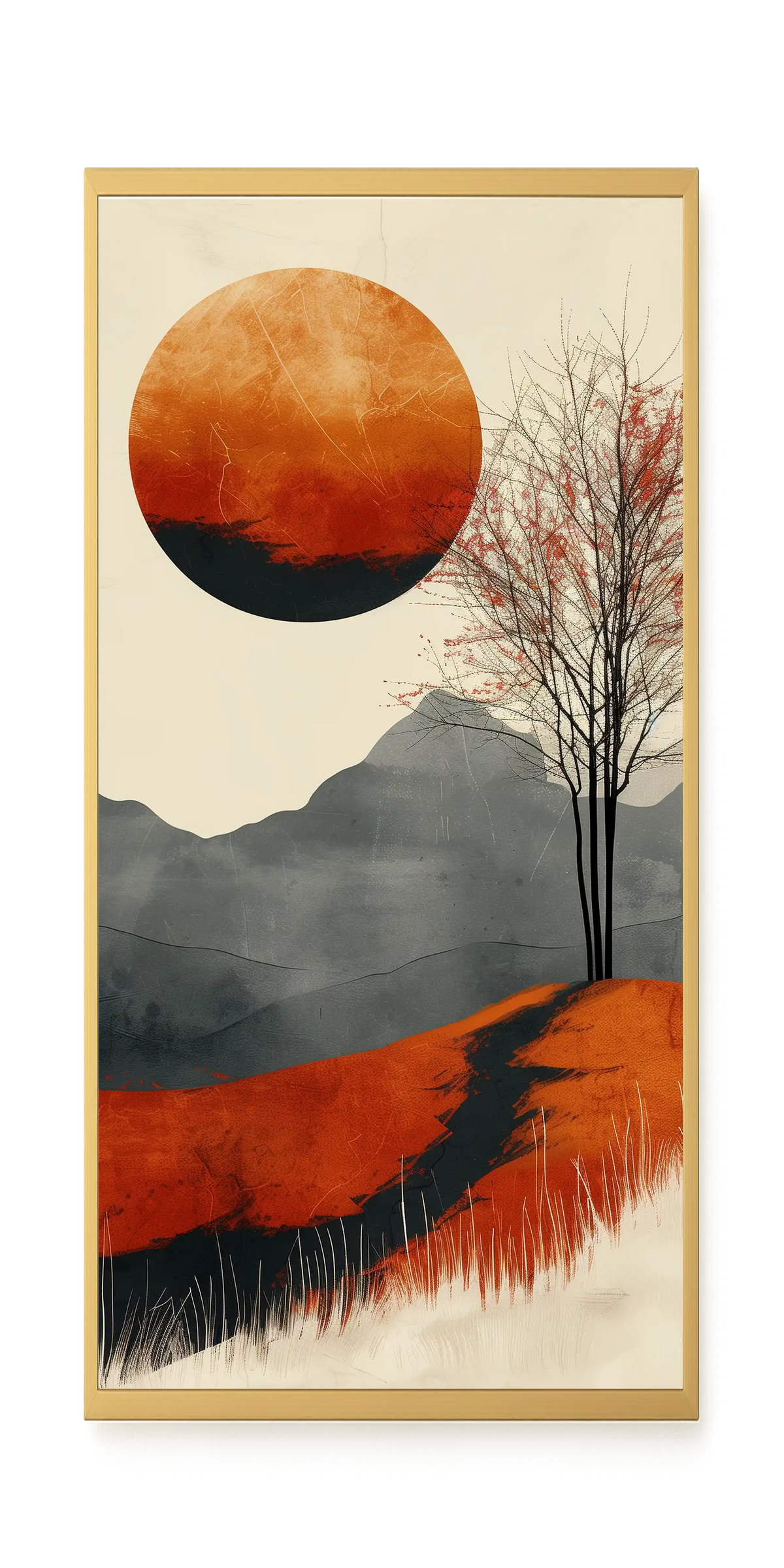 Flaming Legend Canvas Print