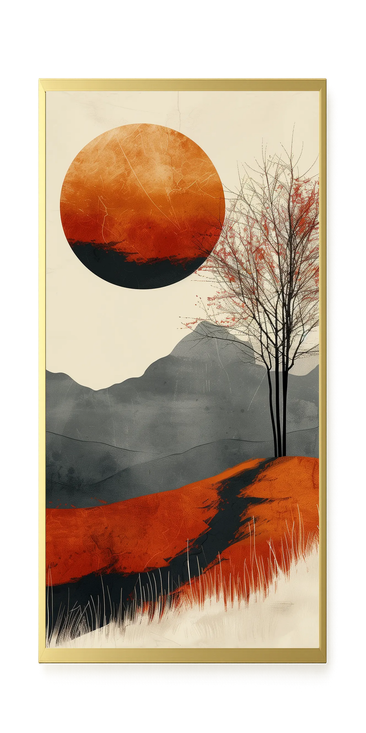 Flaming Legend Canvas Print