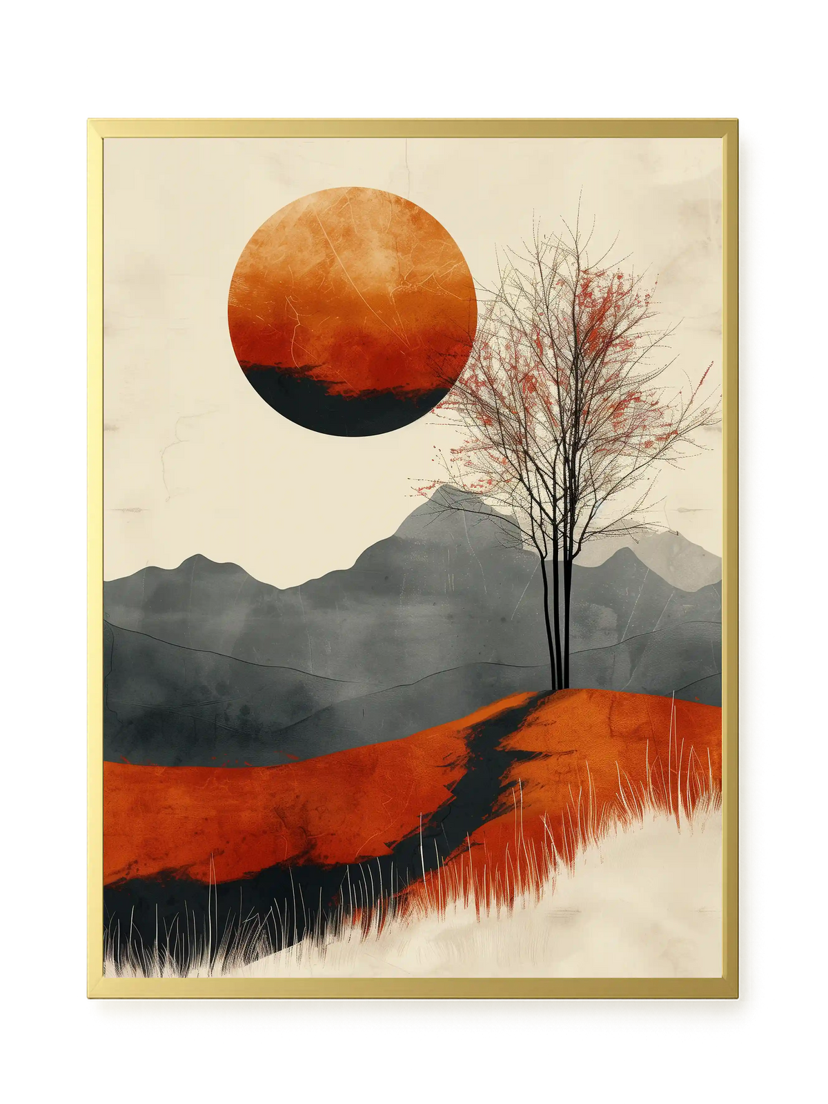 Flaming Legend Canvas Print