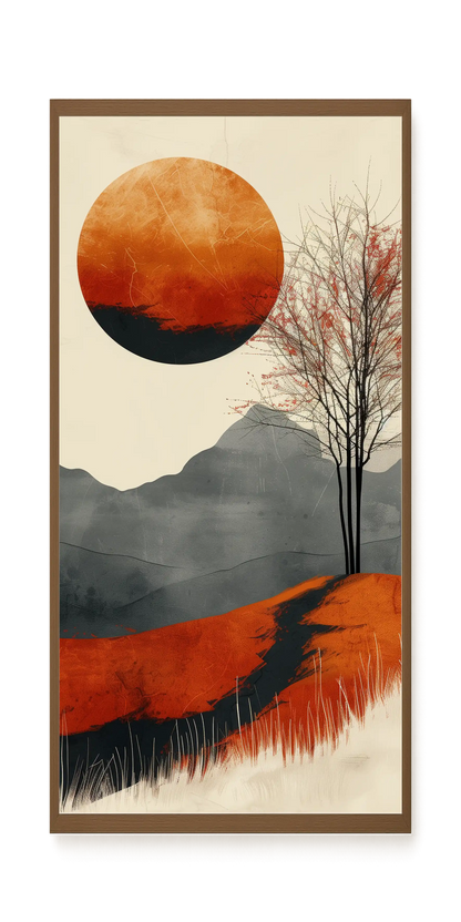 Flaming Legend Canvas Print