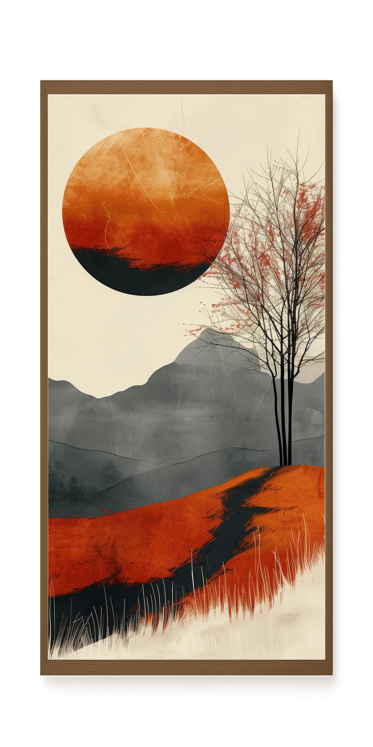 Flaming Legend Canvas Print