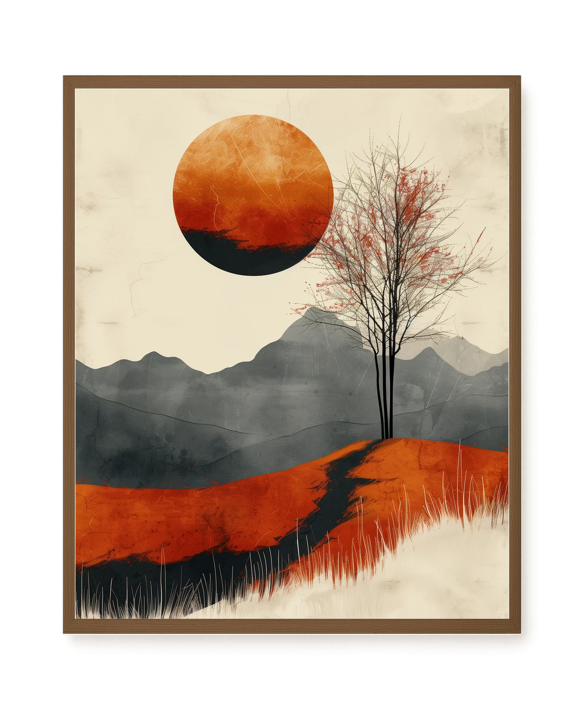 Flaming Legend Canvas Print