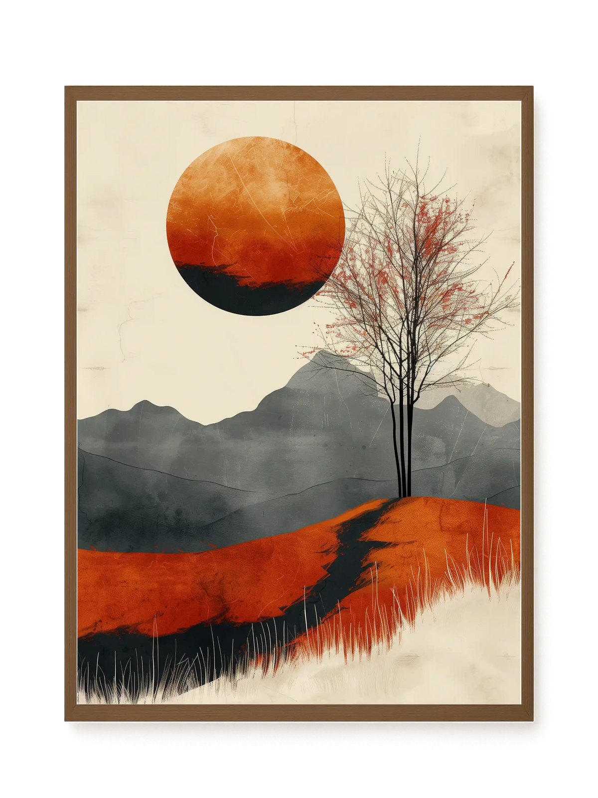 Flaming Legend Canvas Print