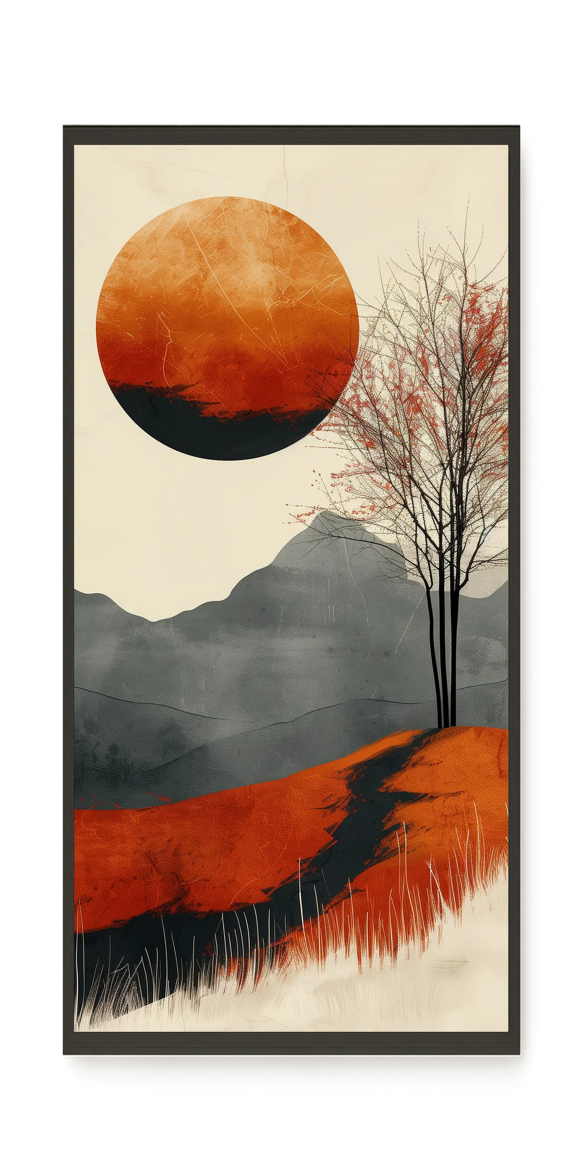 Flaming Legend Canvas Print
