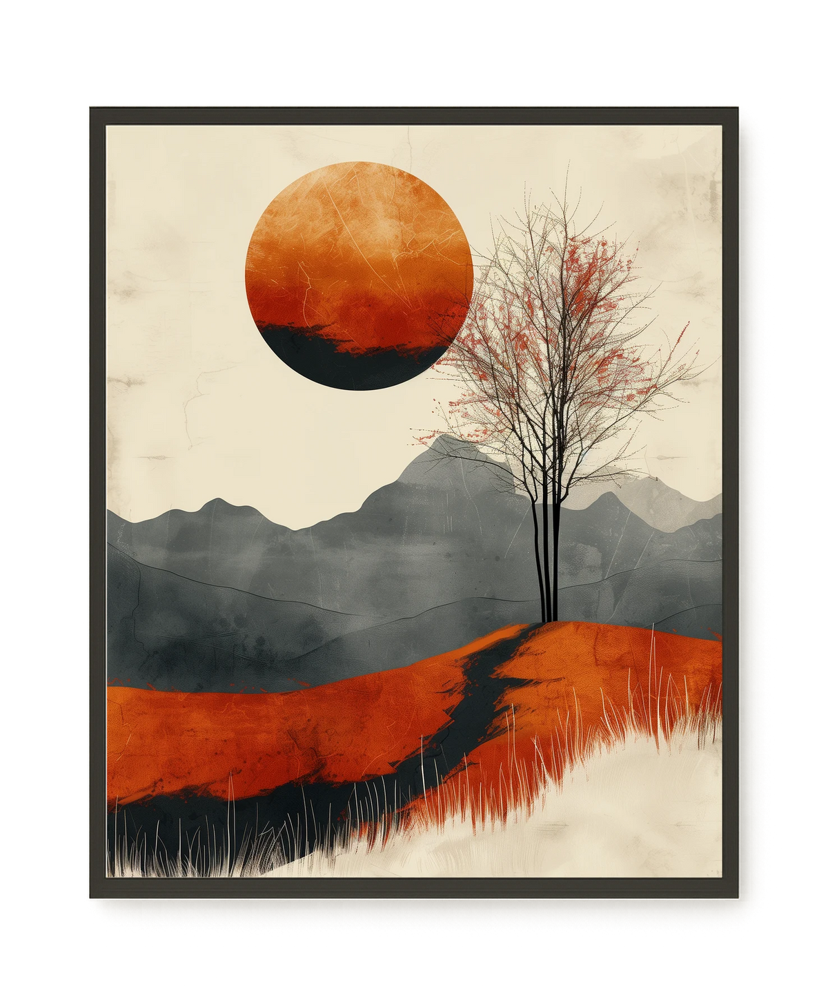 Flaming Legend Canvas Print