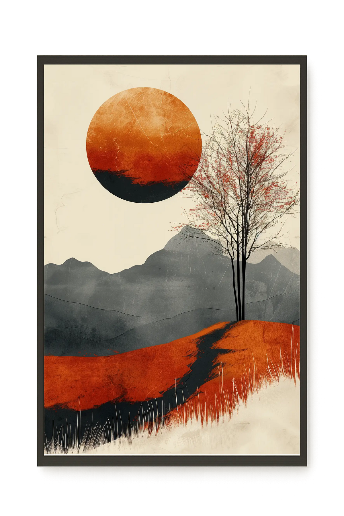 Flaming Legend Canvas Print