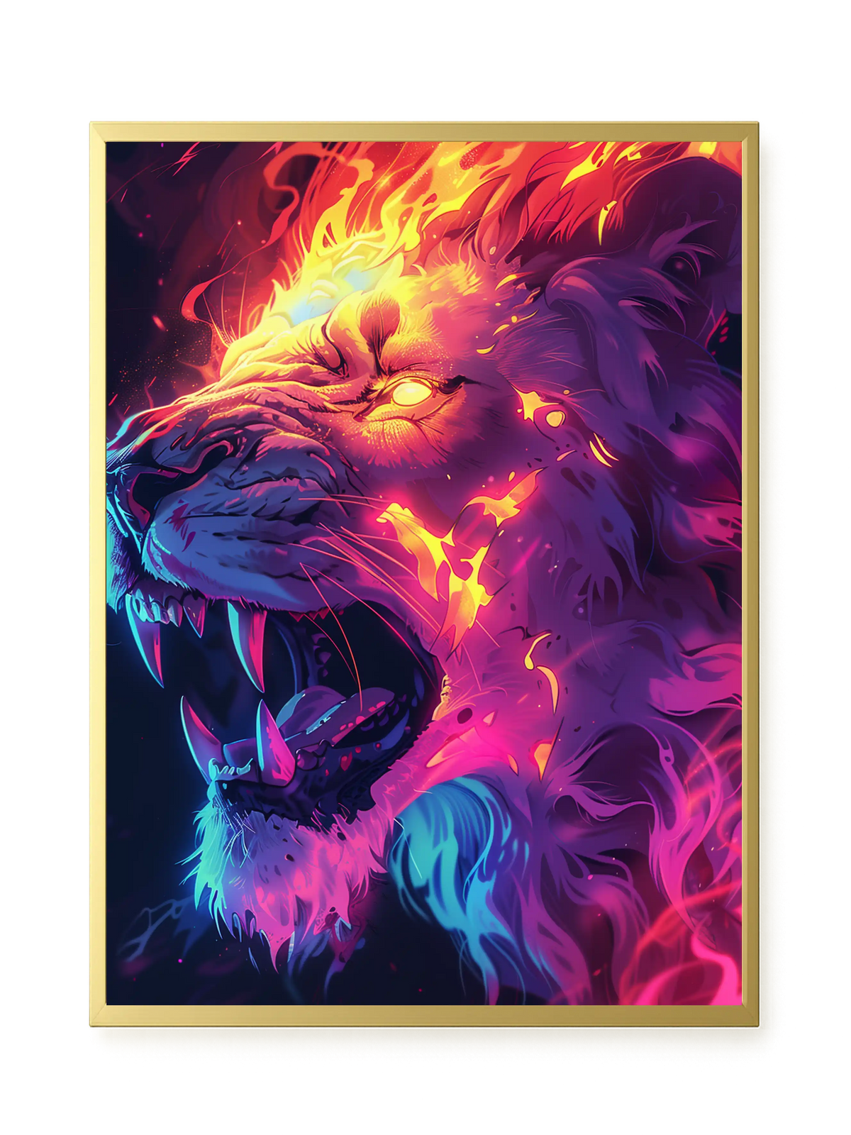 Chromatic Joy Canvas Wall Art