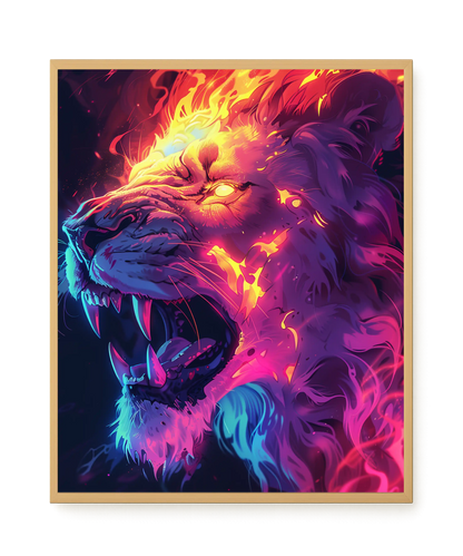 Chromatic Joy Canvas Wall Art