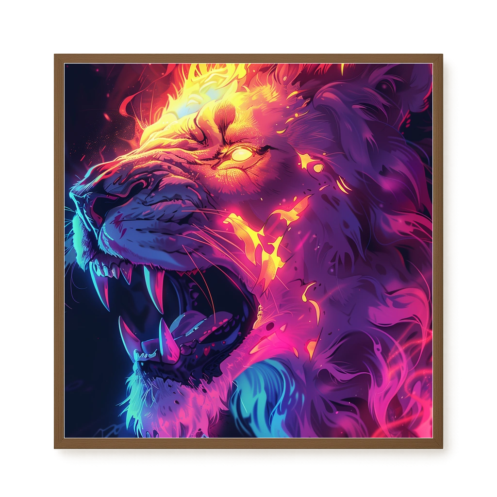 Chromatic Joy Canvas Wall Art