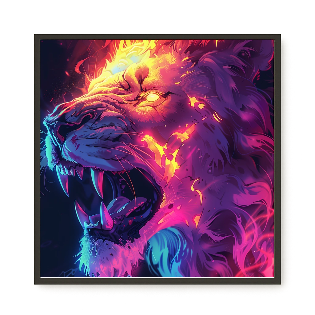 Chromatic Joy Canvas Wall Art