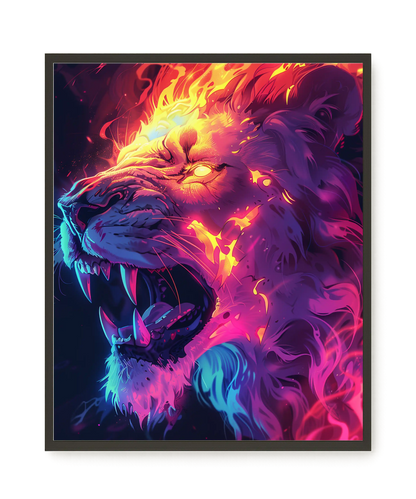 Chromatic Joy Canvas Wall Art