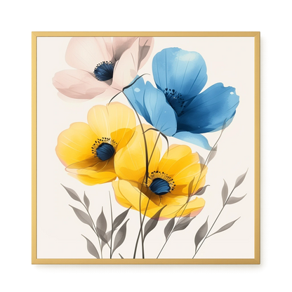 Soft Blooms Canvas Print