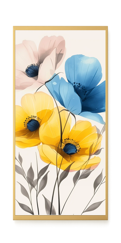 Soft Blooms Canvas Print