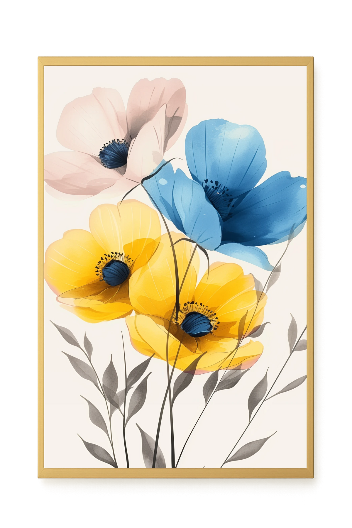 Soft Blooms Canvas Print