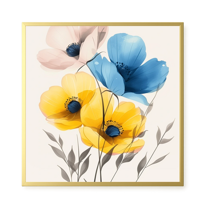 Soft Blooms Canvas Print