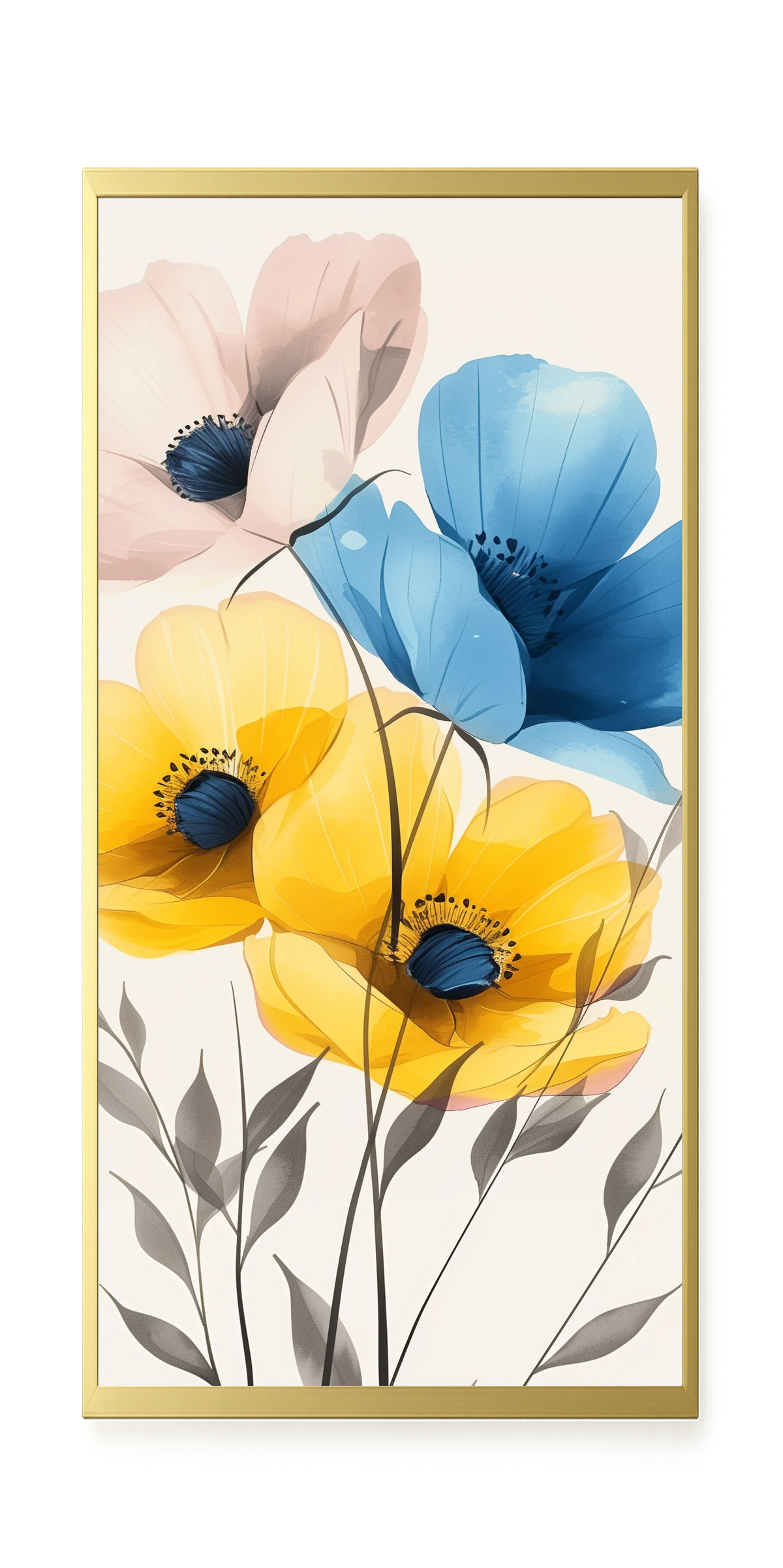 Soft Blooms Canvas Print