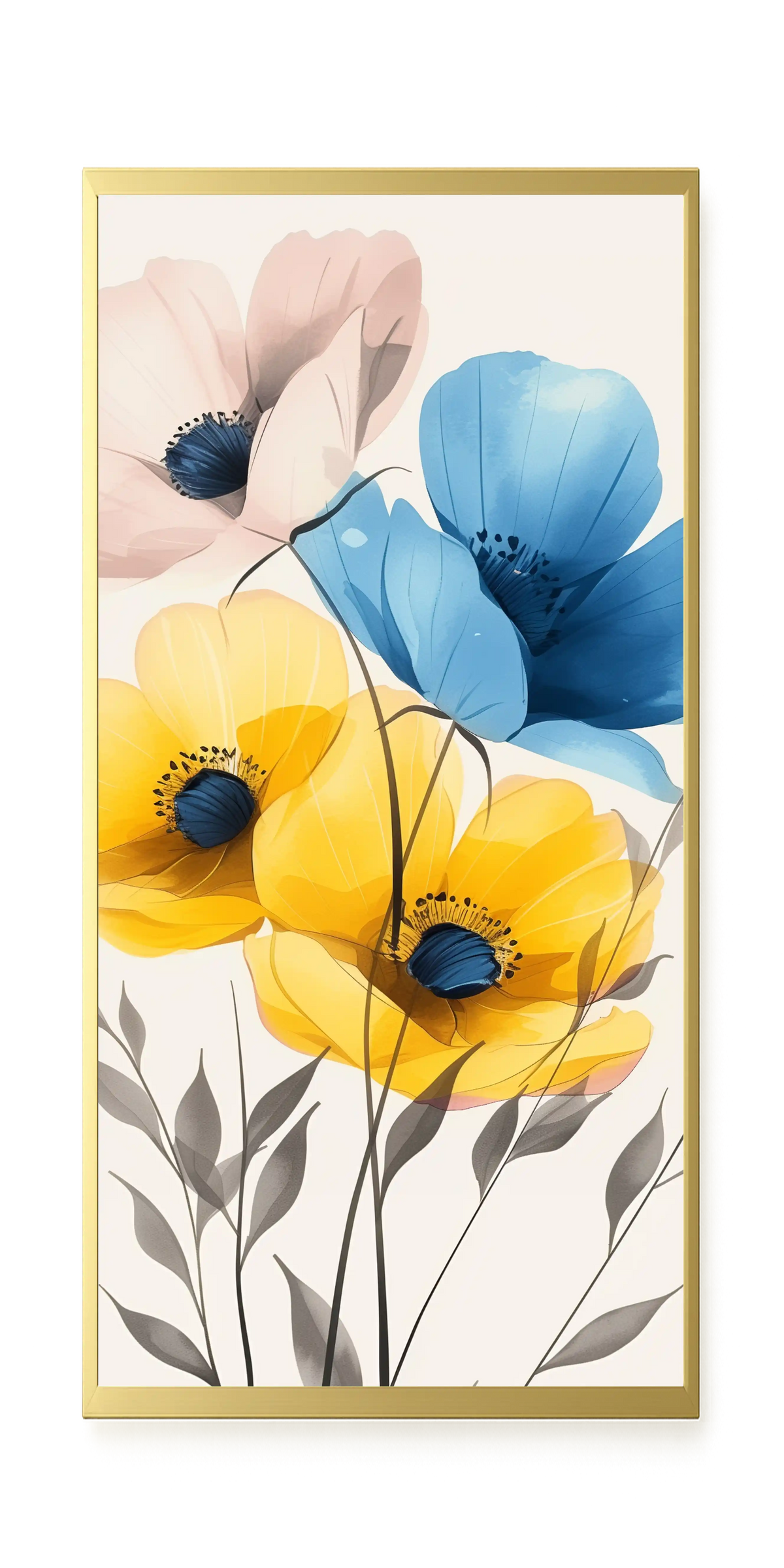 Soft Blooms Canvas Print