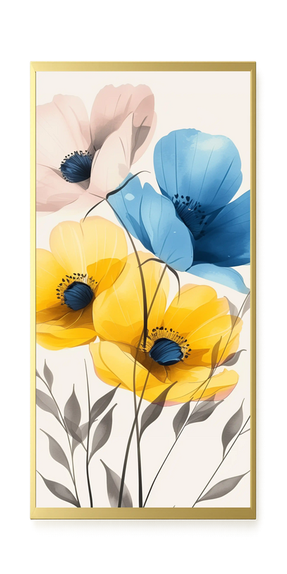 Soft Blooms Canvas Print