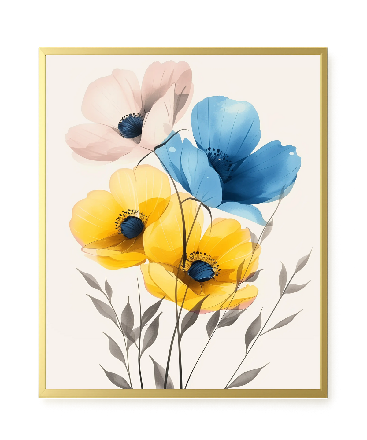 Soft Blooms Canvas Print