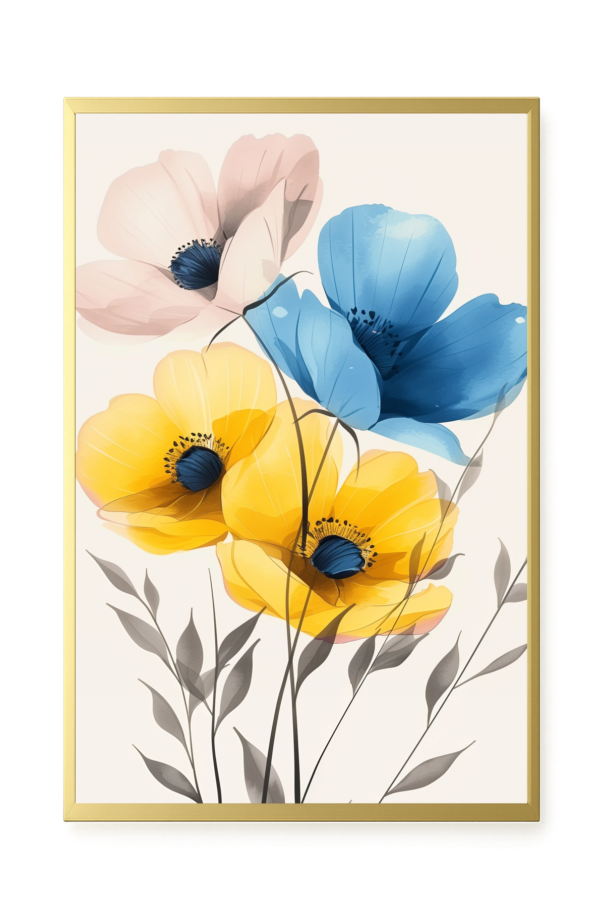 Soft Blooms Canvas Print