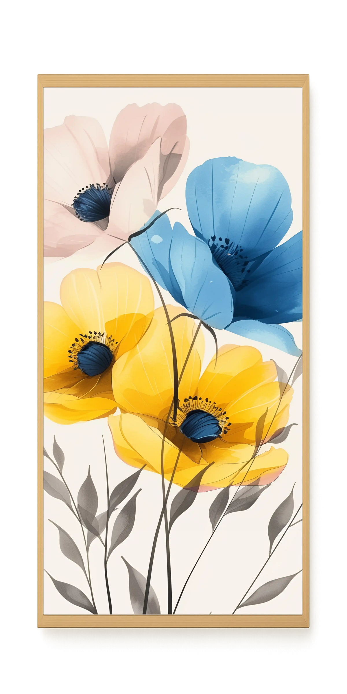 Soft Blooms Canvas Print