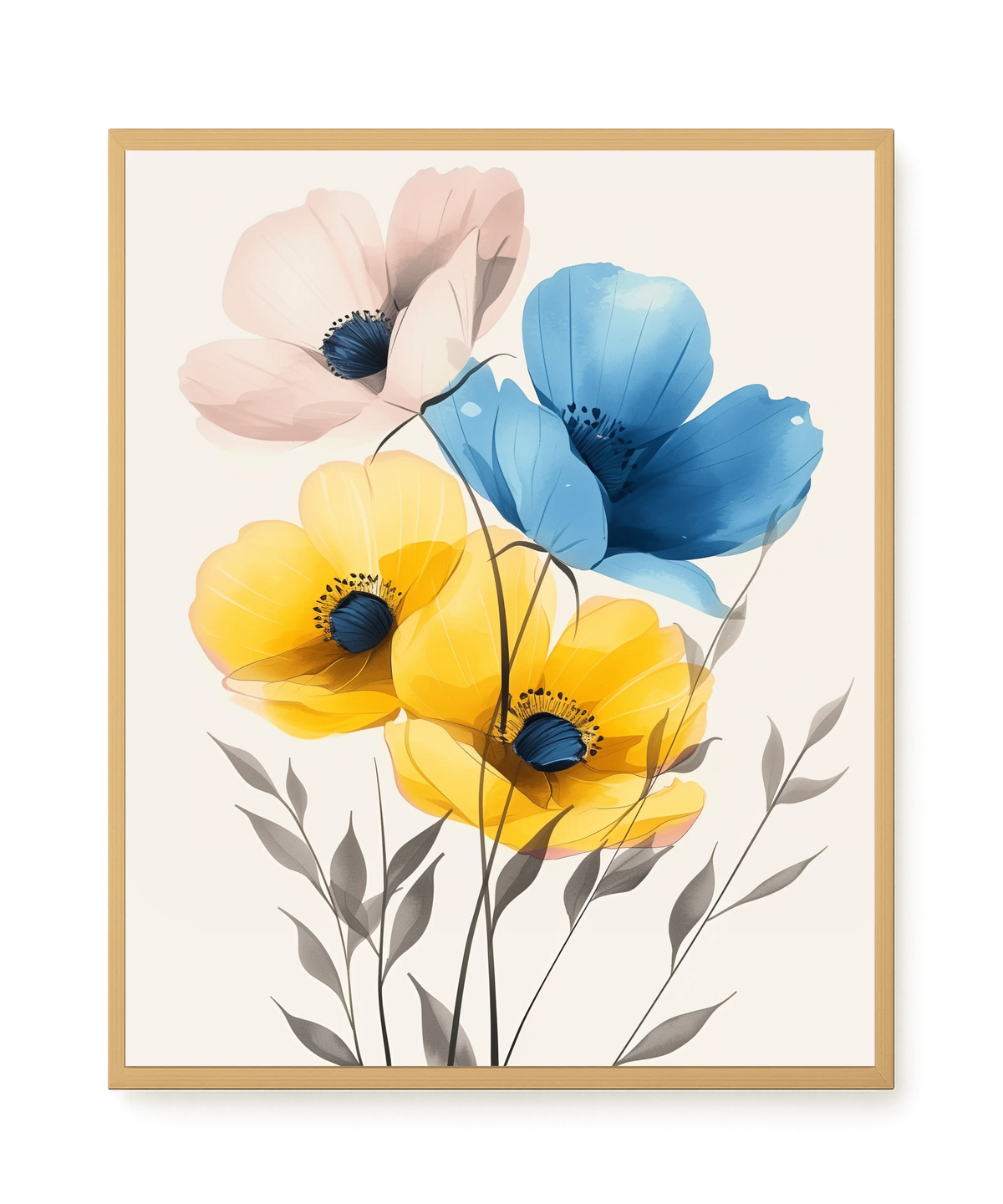 Soft Blooms Canvas Print