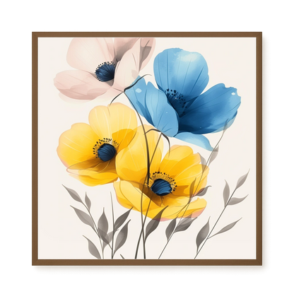 Soft Blooms Canvas Print