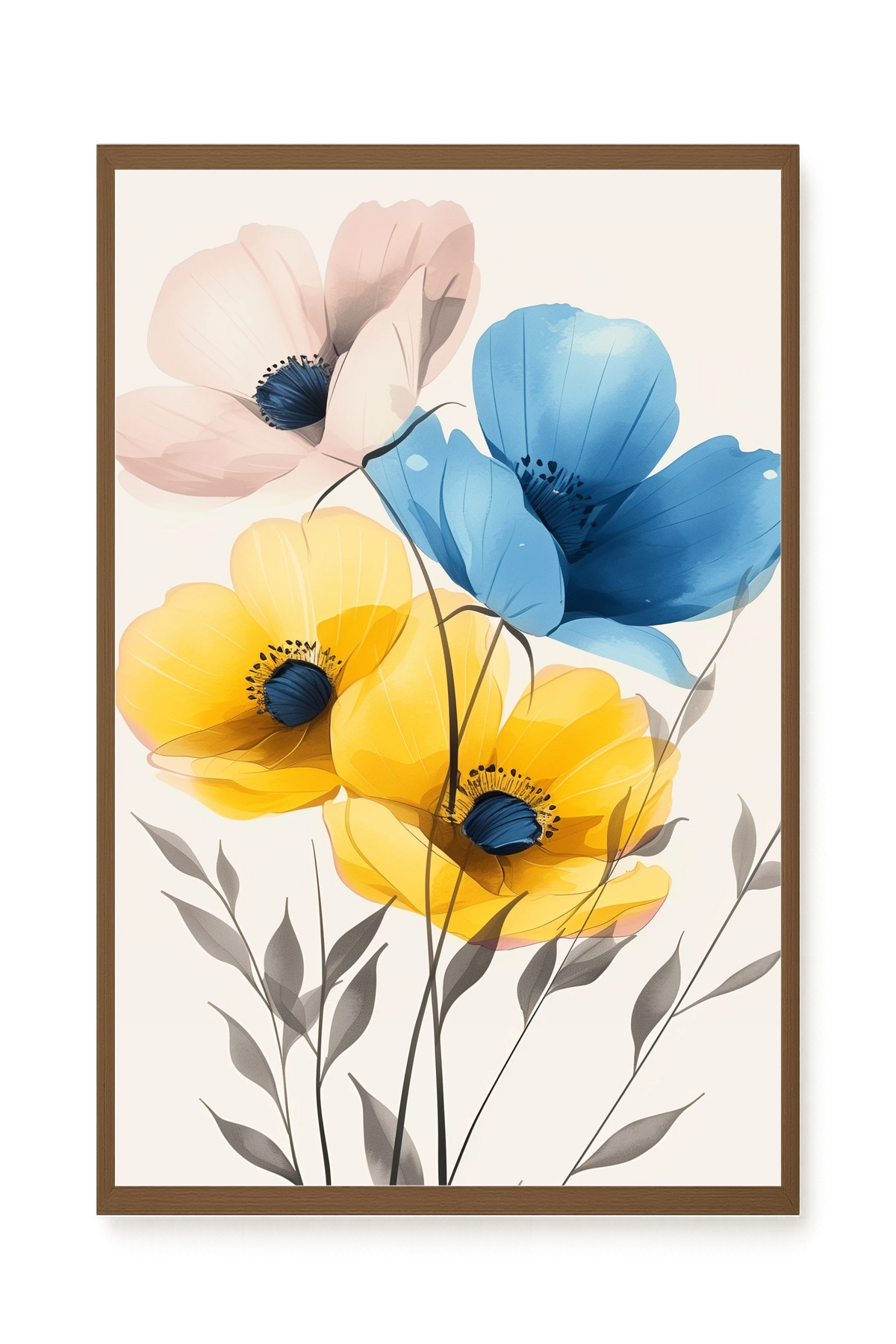 Soft Blooms Canvas Print