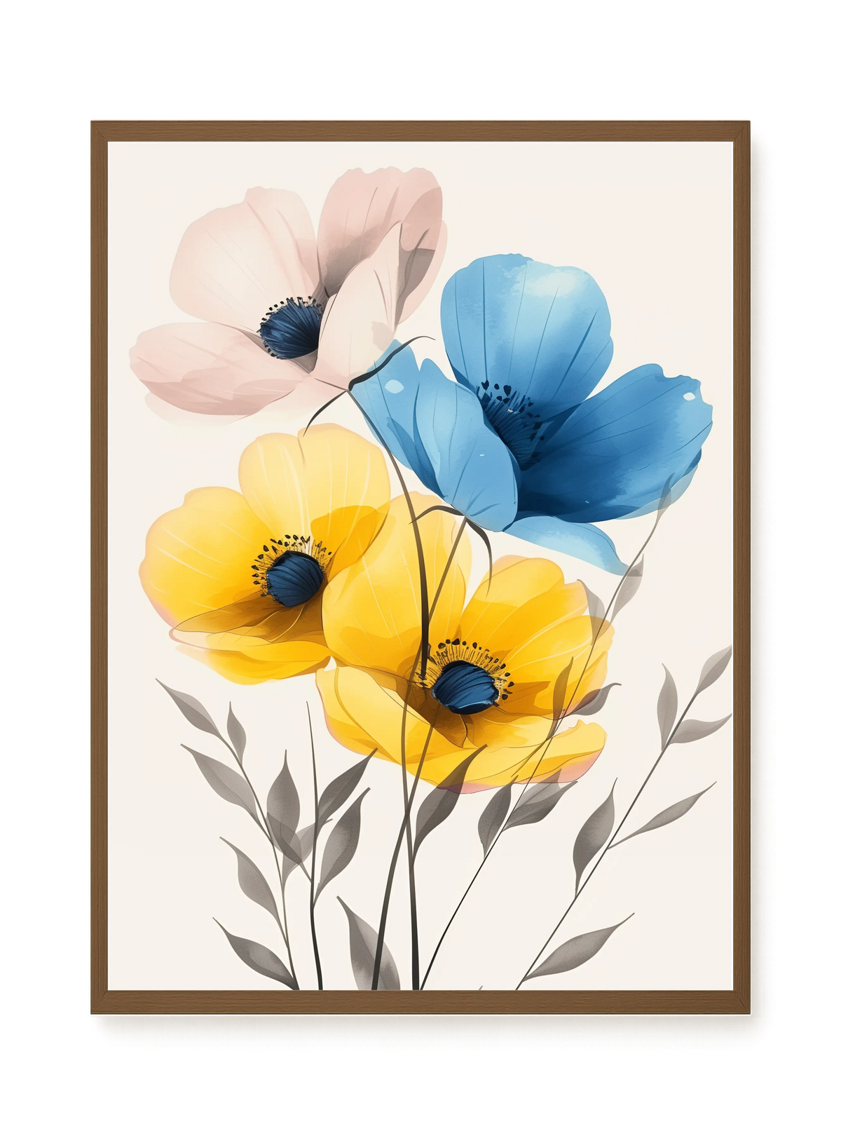 Soft Blooms Canvas Print