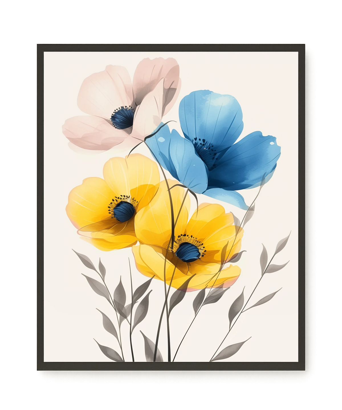 Soft Blooms Canvas Print