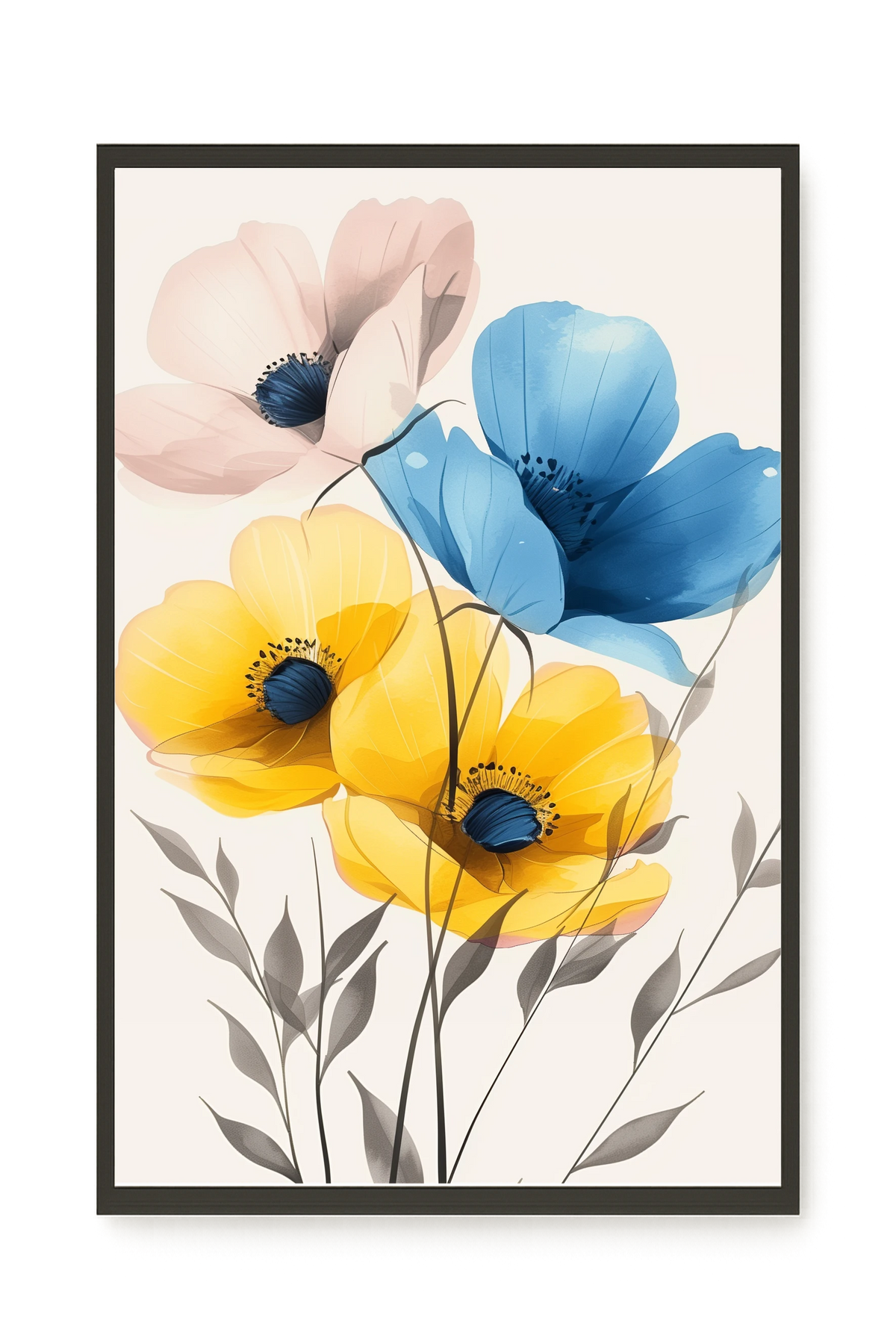Soft Blooms Canvas Print