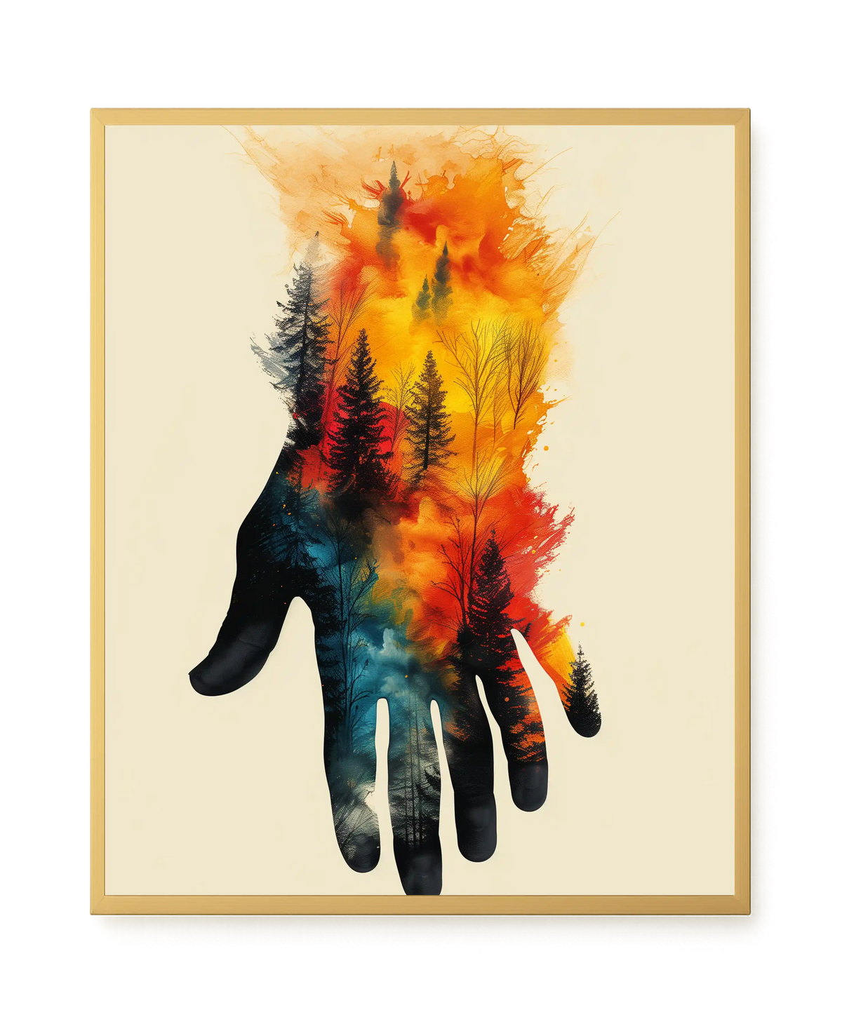 Nature Intertwined Canvas Print