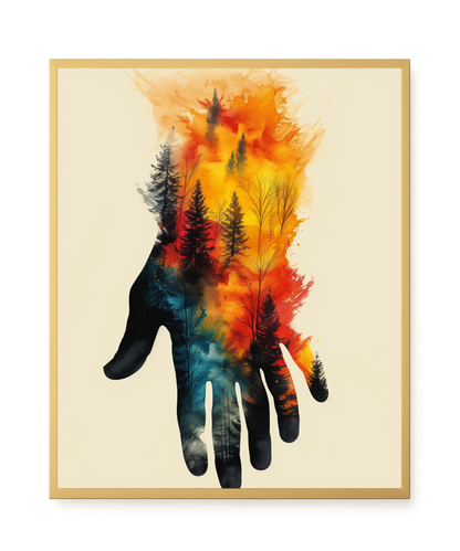 Nature Intertwined Canvas Print