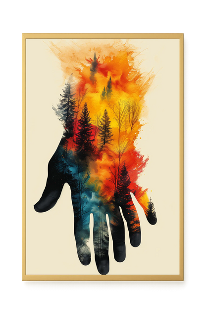 Nature Intertwined Canvas Print