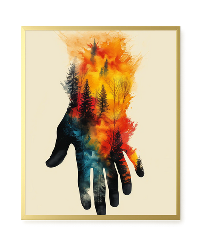 Nature Intertwined Canvas Print