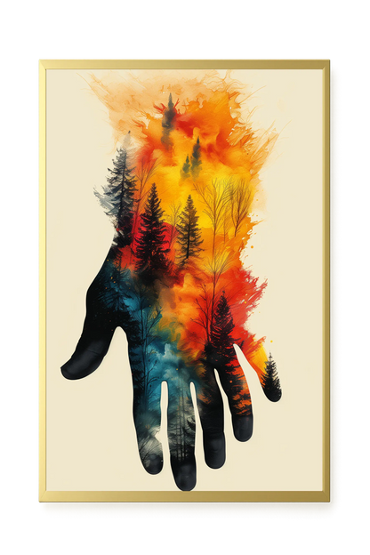 Nature Intertwined Canvas Print