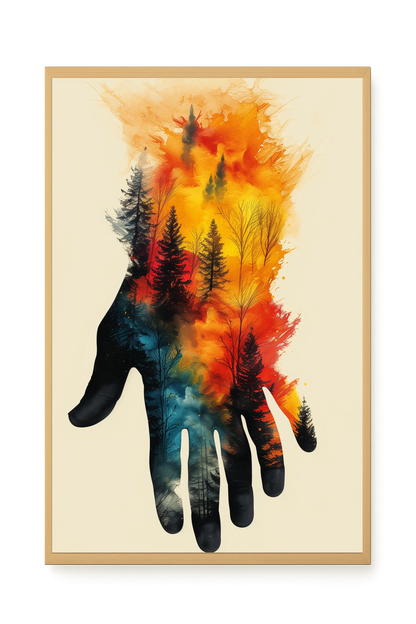 Nature Intertwined Canvas Print