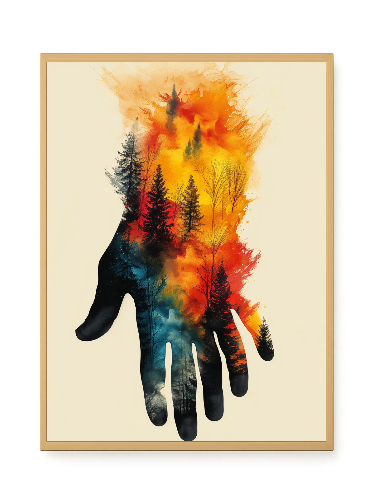 Nature Intertwined Canvas Print