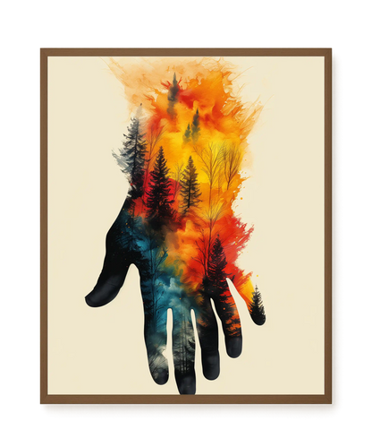 Nature Intertwined Canvas Print