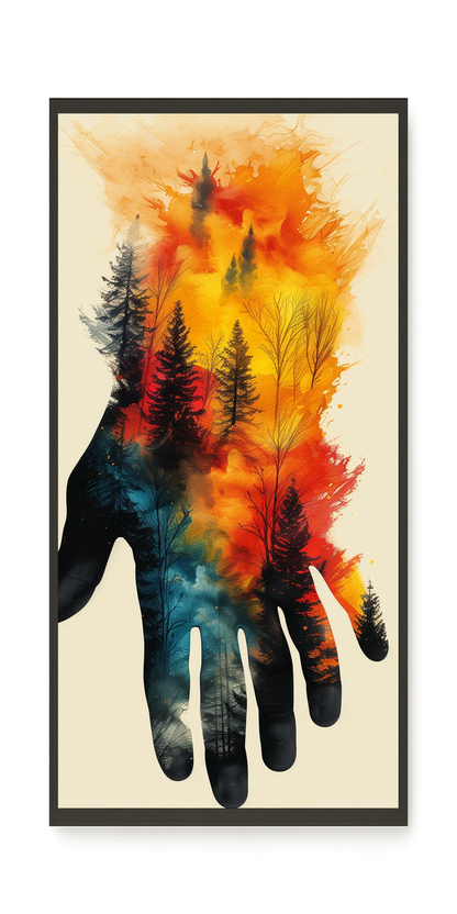 Nature Intertwined Canvas Print