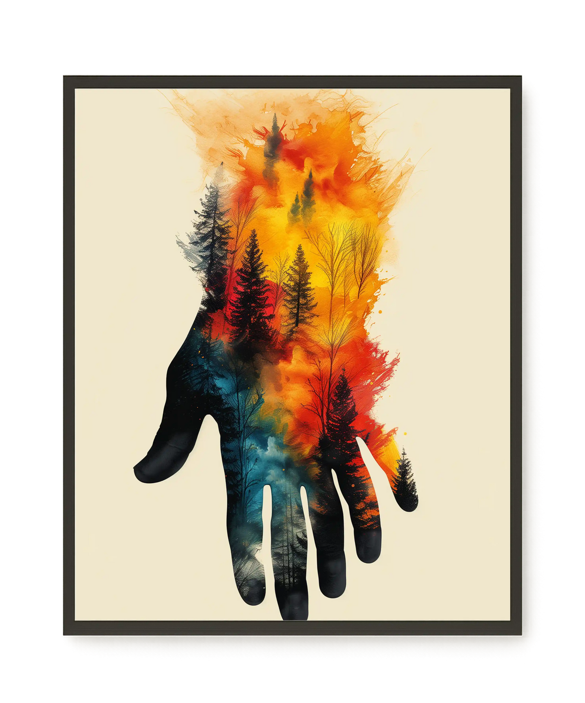 Nature Intertwined Canvas Print