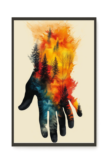 Nature Intertwined Canvas Print