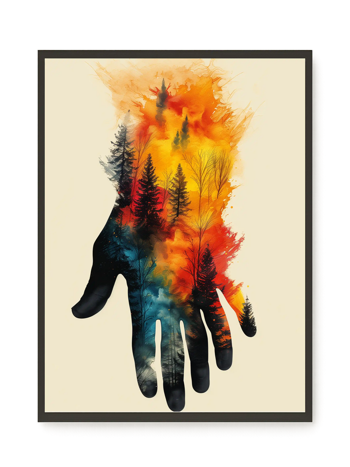 Nature Intertwined Canvas Print