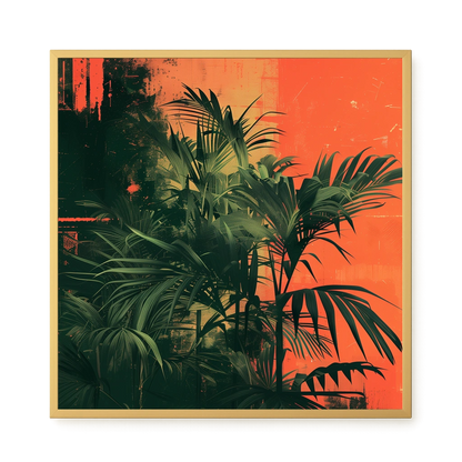 Forest Imprint Canvas Wall Art