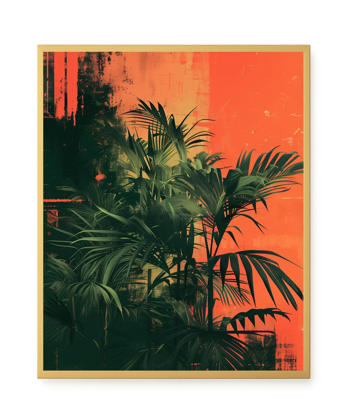 Forest Imprint Canvas Wall Art