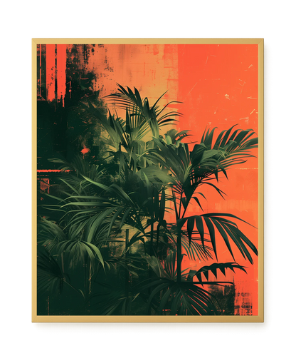 Forest Imprint Canvas Wall Art