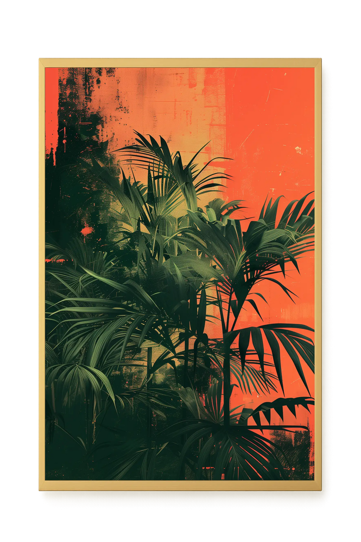 Forest Imprint Canvas Wall Art