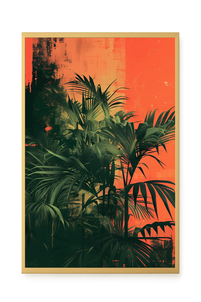 Forest Imprint Canvas Wall Art