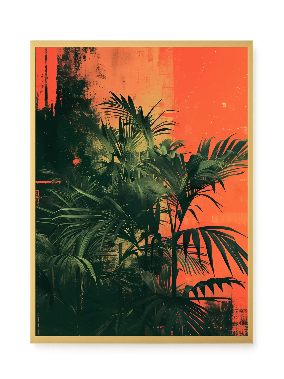 Forest Imprint Canvas Wall Art