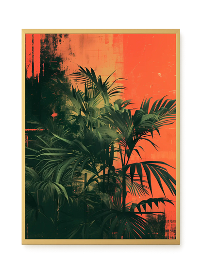 Forest Imprint Canvas Wall Art